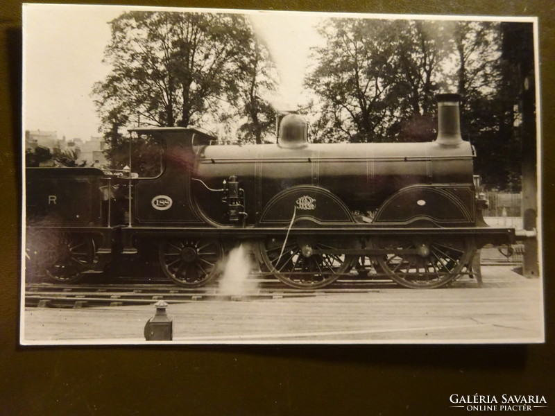 Locomotive English postcard