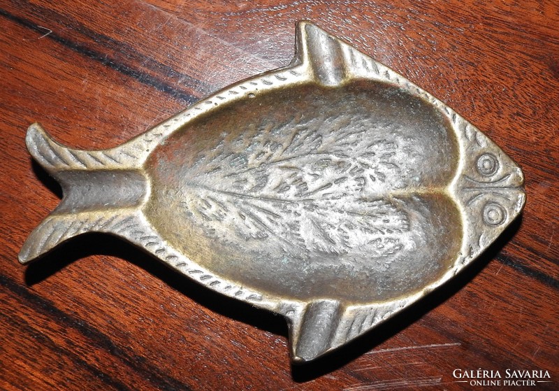 Walter Bosse Bronze Fish Ashtray - Ashtray