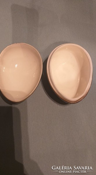 Antique porcelain eggs