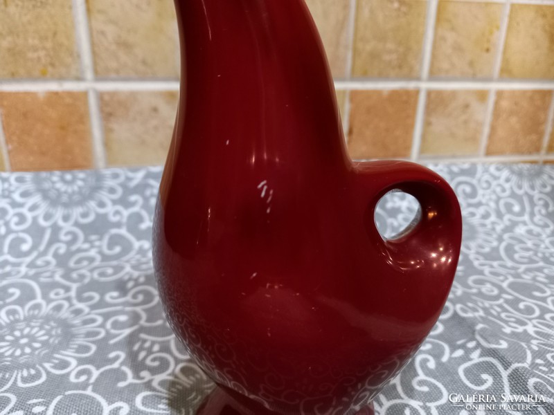 Antique vase of Turkish bird Zsolnay