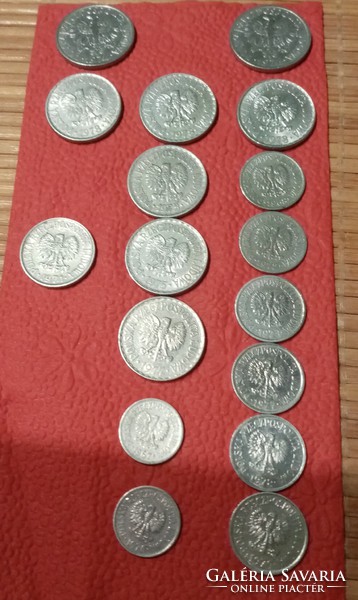 Polish coins 1967-79.