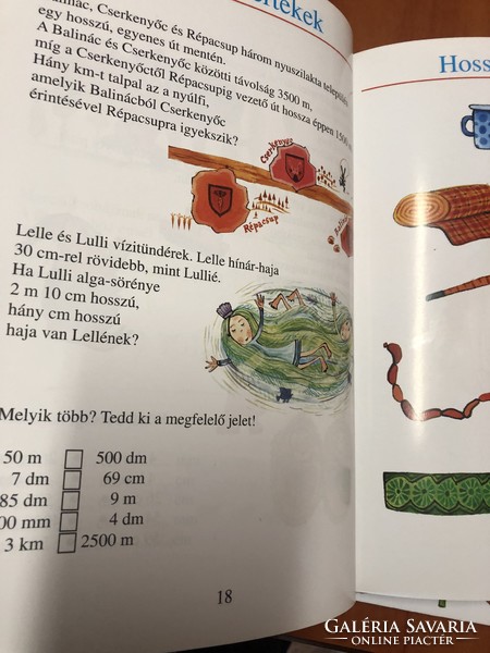 Kisbuksi Játékos mérés könyv gyermek foglalkoztató