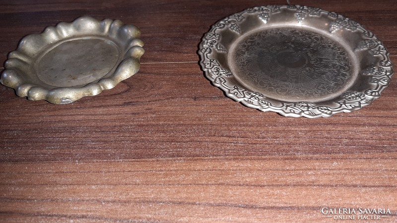 Antique metal bowls