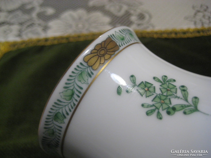 Herend, green Appony vase 20 cm