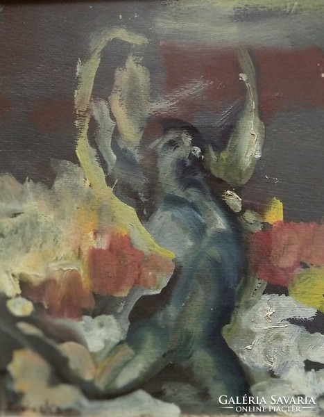 Ruzicskay György egyedi expresszív alkotása: "Táncos"