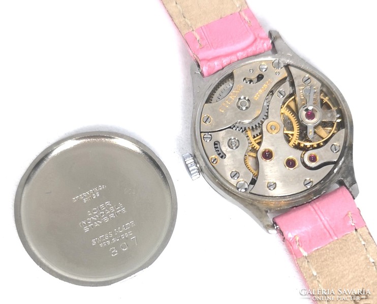 Eterna women's mechanical wristwatch from 1938! Serviced, with tiktakwatch service card!