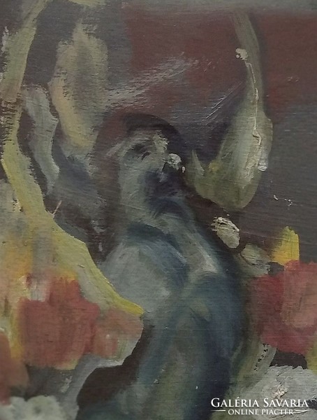 Ruzicskay György egyedi expresszív alkotása: "Táncos"