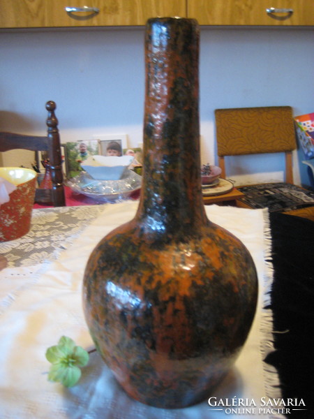 Vase from Pesthidegkút, rarely found, 18 x 40 cm nice condition