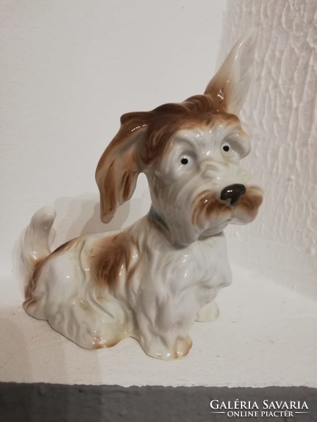 Charming porcelain dog