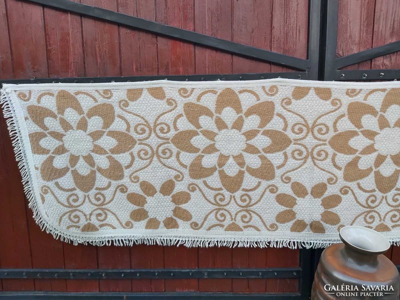 Gyönyörű hosszú virágos falvédő falikárpit faliszőnyeg szőnyeg nosztalgia retro darab
