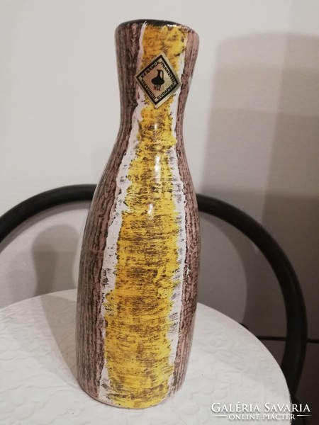 Retro craftsman bottle vase 21.5 cm