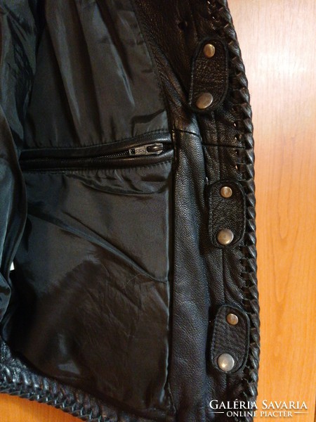 Detlev louis motorcycle leather jacket in size xl, in very nice condition!