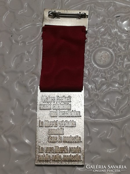 Swiss shooting medal, plaque, badge 1976 Heinrich Pestalozzi