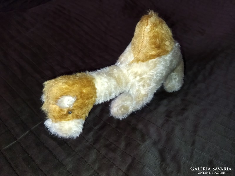 Retro plush camel 20cm old toy