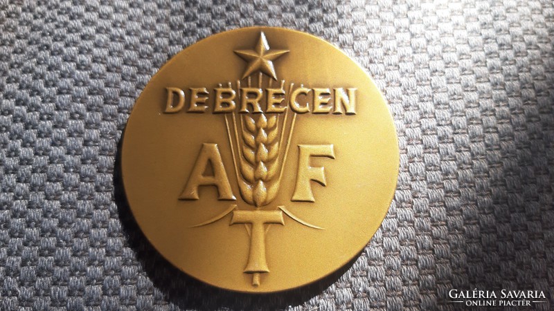 Debrecen College of Agricultural Sciences plaque