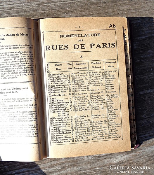 Old Paris bedrock, travel guide