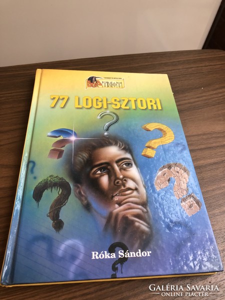 77 Logi-sztori Róka Sándor könyv problémamegoldó képesség rejtvény logika matematika