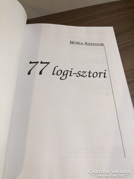 77 Logi-sztori Róka Sándor könyv problémamegoldó képesség rejtvény logika matematika
