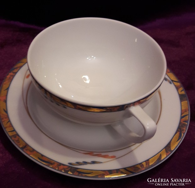 Porcelán teás csésze tányérral 2 (L2181)