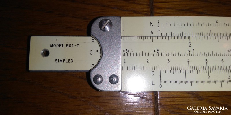 Original pickett model 901-t simplex logarithm