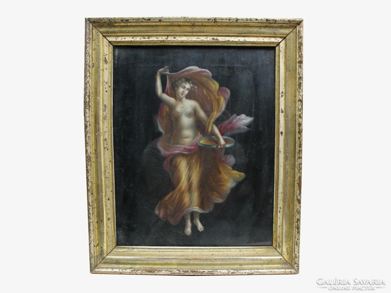 Allegorical female figure 19th century Austrian painter