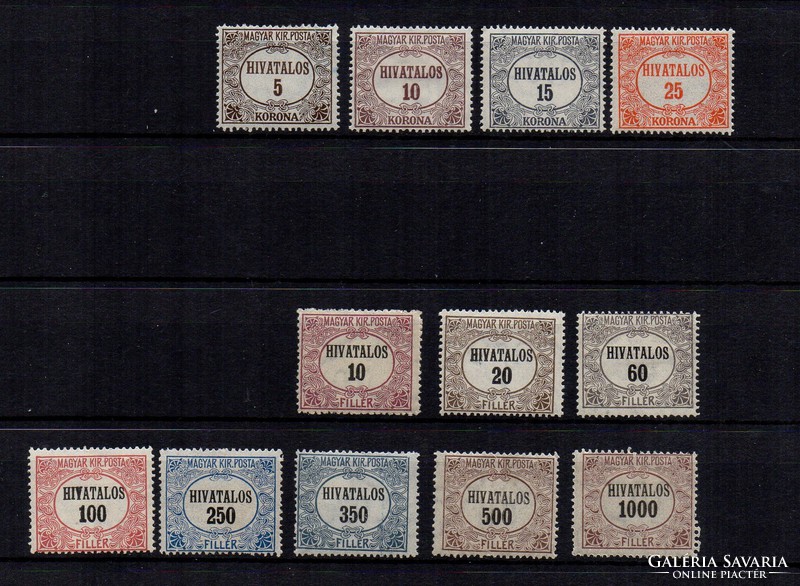1921/24 Hivatalos.sor 1-12 ig