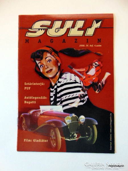 2000 április  /  SULI magazin  /  Szülinapi újság Ssz.:  19760
