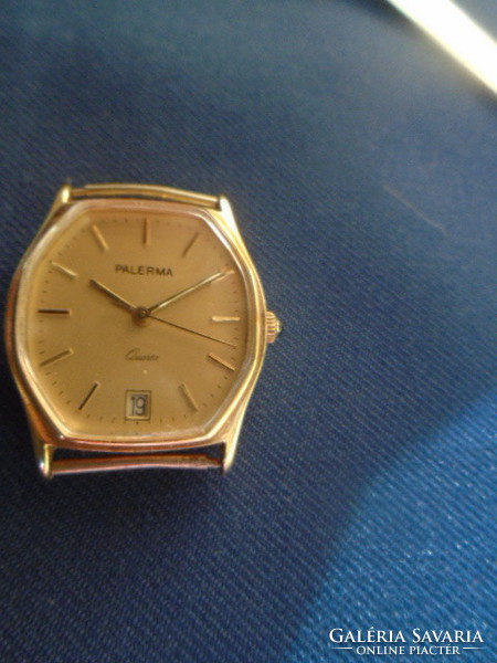 Extra luxus Francia ffi öltöny óra kis hibával,koronájában egy kis fekete turmalin található