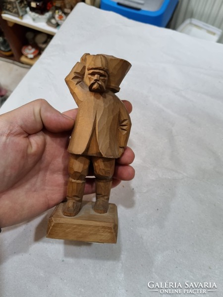 Wood carved figure