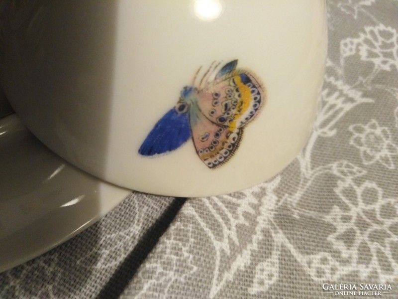 Tavaszi zsongás - picur porcelán kávés