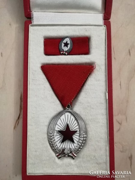 Hungarian Work Order of Merit - silver degree