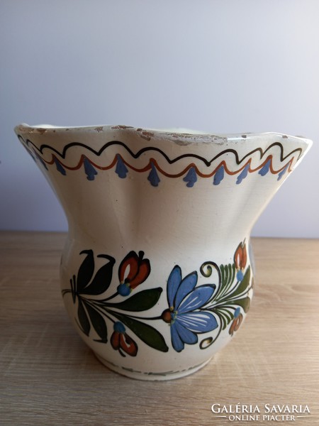 Old lowland flower pattern ceramic