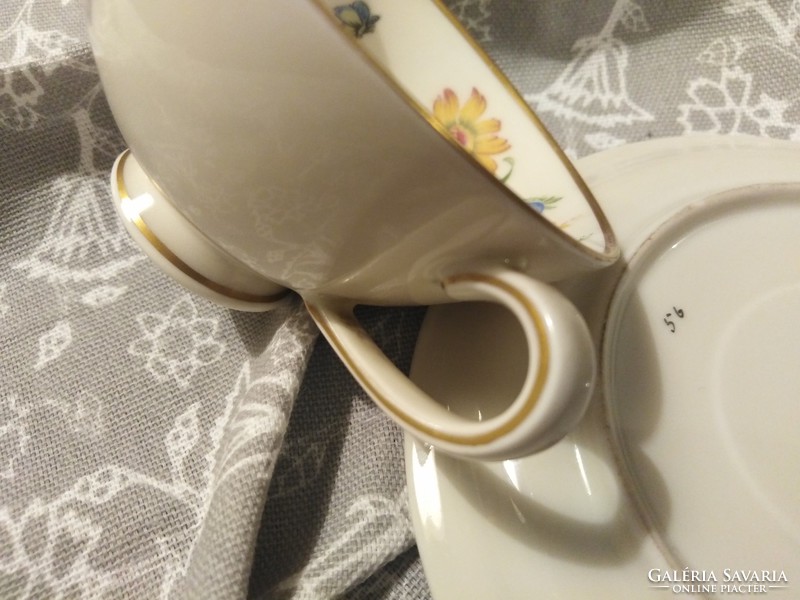 Tavaszi zsongás - picur porcelán kávés