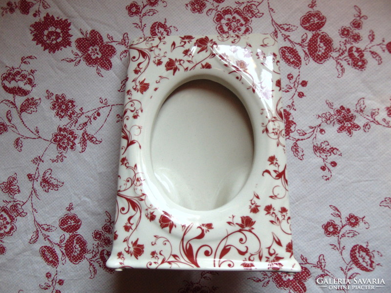Porcelain table picture frame