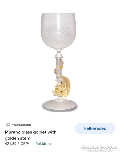 Murano glass candlestick with dolphin ornament. Venetian glass !! Blown glass masterpiece !!