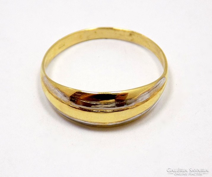 Gold ring without stone (zal-au78257)