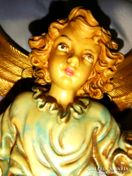 Old large Italian angel wall decoration