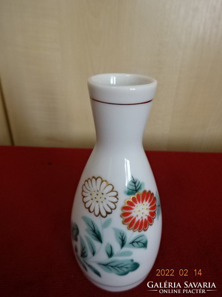 Japanese porcelain vase, height 12.5 cm. He has! Jókai.