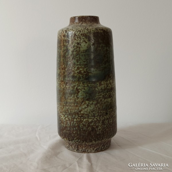 Mid-Century VEB Haldensleben modern minimalista váza