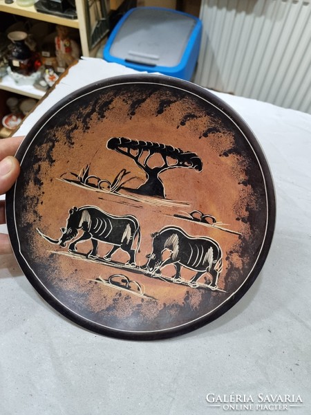 African wall dish