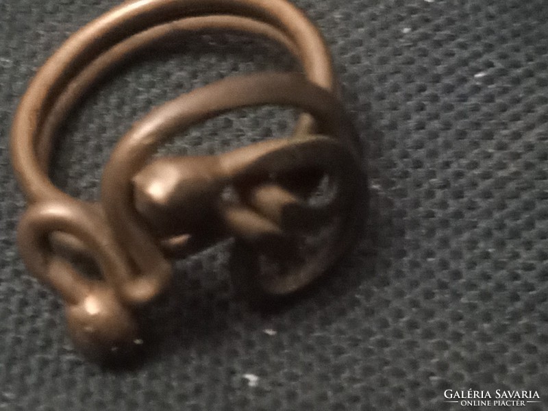 Unique copper ring