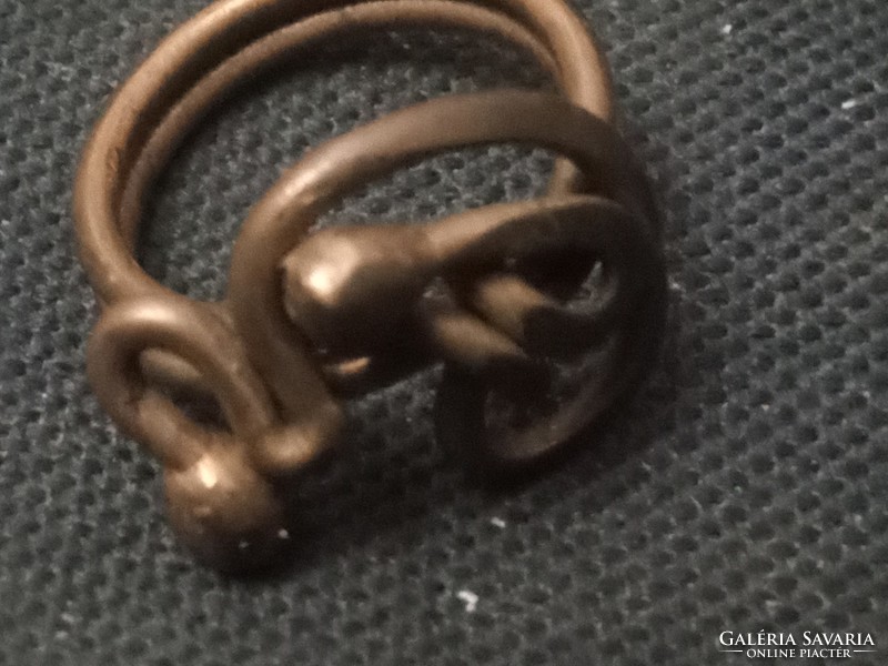 Unique copper ring