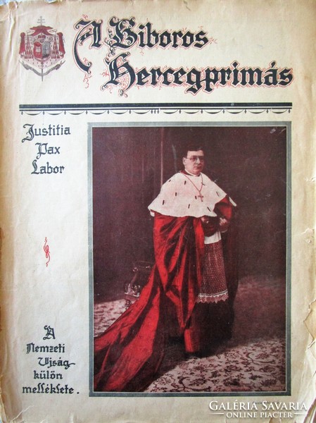 Justinian Serédi the cardinal prince primate Esztergom 1927 appendix 24 pages with many pictures national newspaper