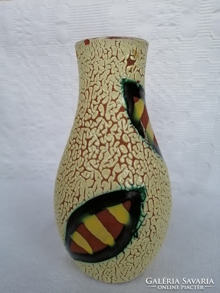 Retro kerámia váza, B Várdeák Ildikó
