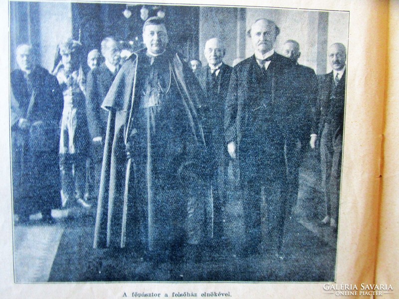 Justinian Serédi the cardinal prince primate Esztergom 1927 appendix 24 pages with many pictures national newspaper