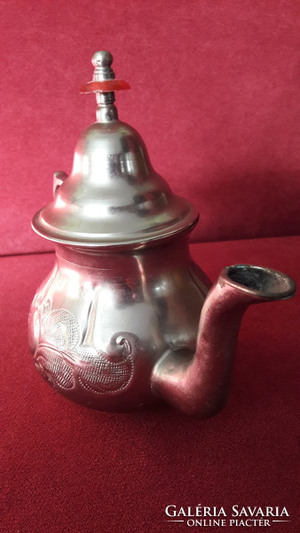 Oriental silver-plated jug 3. (M2096)