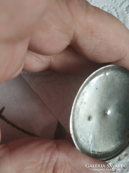 Retro, double backed, 2-key, silver pocket watch for sale!