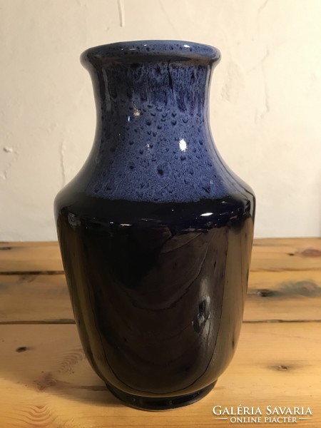 Blue-purple decorative vase f-4