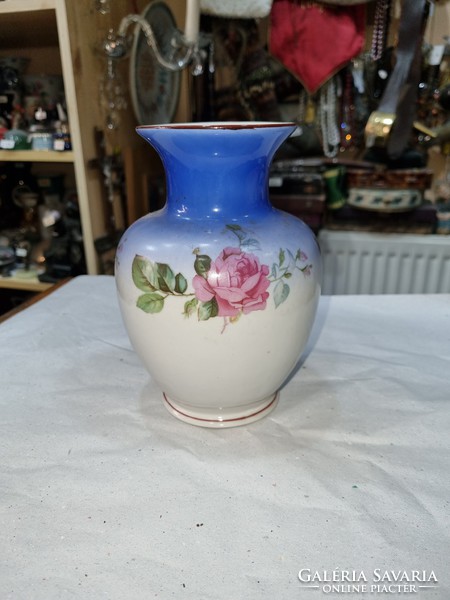 Porcelain vase in old raven house