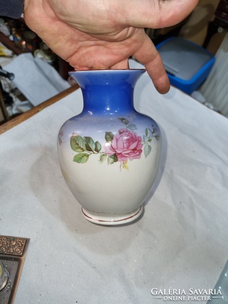 Régi Hollóházi porcelán váza